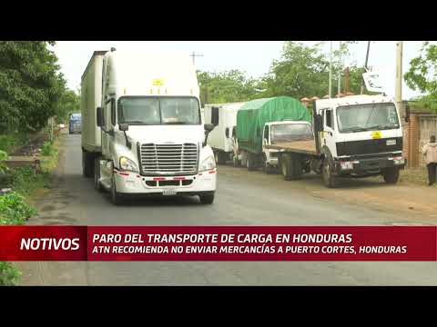 10 millones de dólares están riesgo en Centroamérica por paro de transporte en Honduras