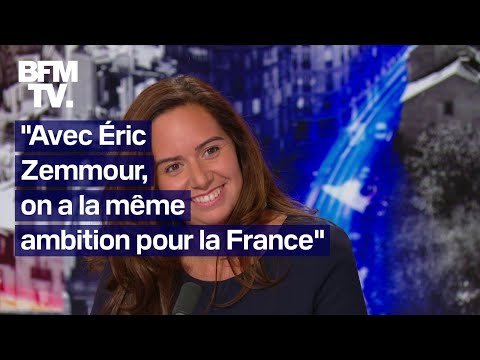 Avec Éric Zemmour, on a la même ambition pour la France: l'interview de Sarah Knafo en intégralité