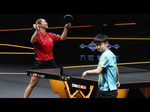 🇹🇭Orawan Paranang reveals key to her victory against top-ranked SunYingsha 3-1 in China Smash R32