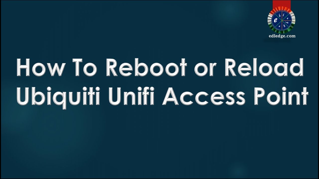 SPAN or Port Mirroring On Ubiquiti Unifi USG Switches edledge