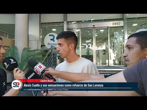 Alexis Cuello habló como nuevo refuerzo de #SanLorenzo