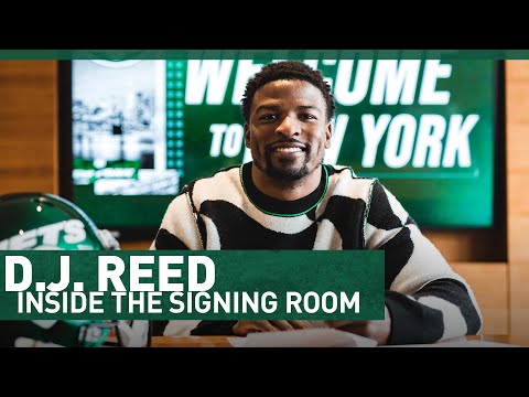 "This Is A Dream Come True" | Inside The Signing Room with D.J. Reed ️ | The New York Jets | NFL video clip 
