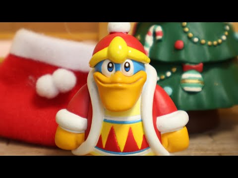 kirby Stop Motion anime「King Dedede's christmas」デデデ大王のクリスマス！