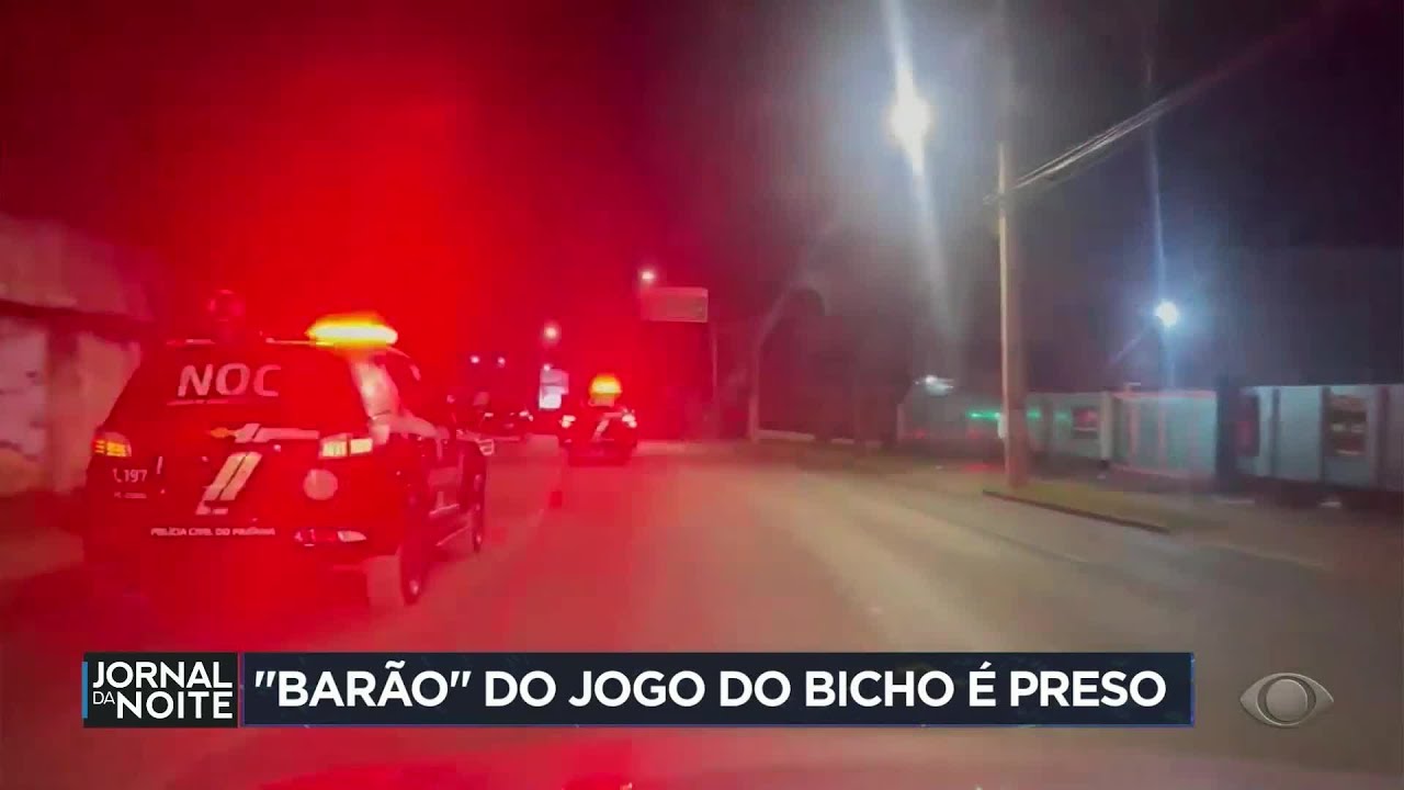 “Barão” do jogo do bicho é preso em Curitiba (PR)