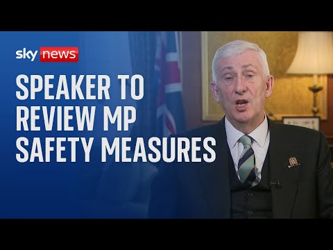 Sir Lindsay Hoyle to review MP safety measures