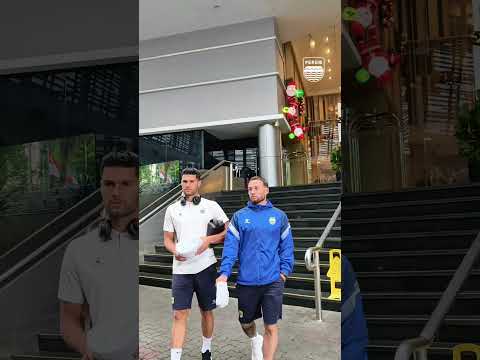 Persiapan sebelum besok bermain di panggung asia! 🔥#WeArePERSIB