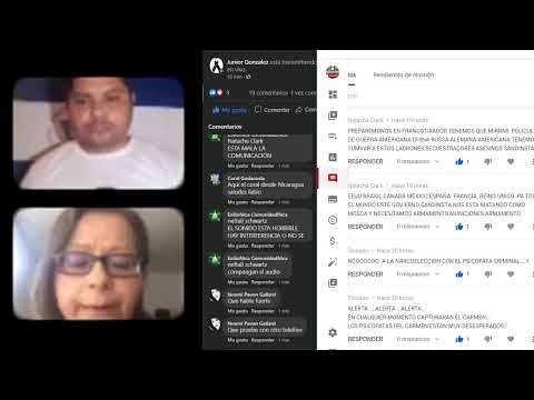 Transmite Junior Gonzales para Nicaragua contra Daniel Ortega y su Cupula