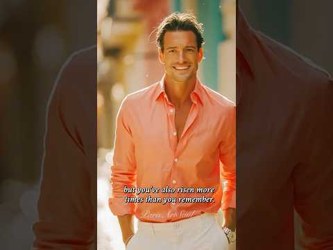 The World’s Most Handsome Man Walking Through the Golden Streets of Desire #shorts #handsome #aiart