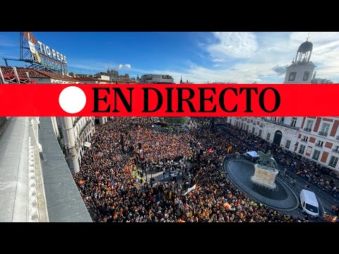 DIRECTO MADRID | Masiva concentración contra la amnistía