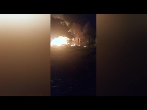 Incendio intencional destruye vivienda en el Barrio San Blas de Pirapó