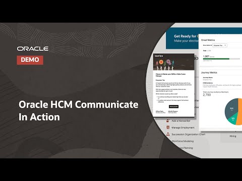 How Oracle HCM Communicate Works