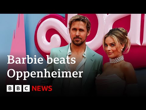 Barbie becomes biggest film of year in US and Canada - BBC News