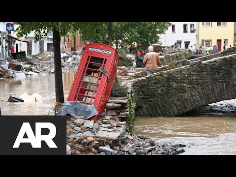 Inundaciones en Europa dejan más de un centenar de muertos