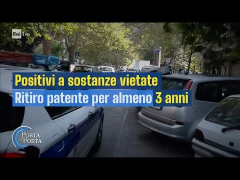 Nuovo codice della strada: ecco tutte le misure - Porta a porta 19/03/2024