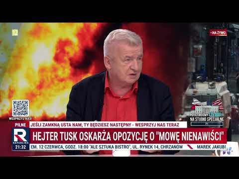 Hejter Tusk oskarża opozycję o "mowę nienawiści" | W Punkt