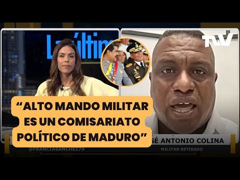 ALTO MANDO MILITAR ES EL COMISARIATO POLÍTICO DE MADURO | La Última con Carla Angola