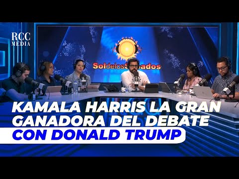 KAMALA HARRIS LA GRAN GANADORA DEL DEBATE CON DONALD TRUMP