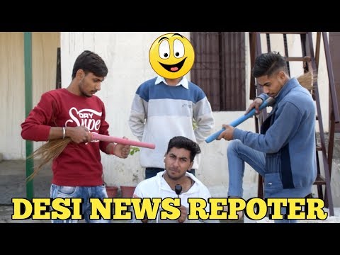 Desi News Reporter (Haryanvi Style) - Amit Bhumla