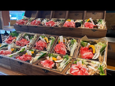 Clean and fresh taste! Beef shabu-shabu that sells 300 servings a day - Korean food