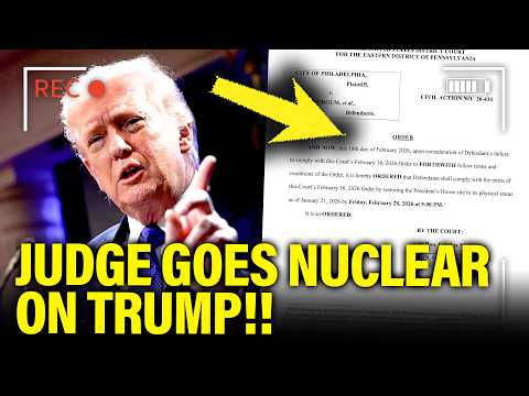 FED UP Judge issues BACK TO BACK ORDERS on Trump SLAVERY SCHEME