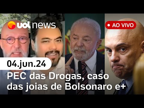 UOL News 1ª Edição com Fabíola Cidral, Josias, Sakamoto e Maierovitch | PROGRAMA COMPLETO | 04/06/24