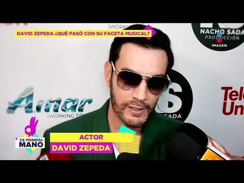 David Zepeda DESCARTA retomar su faceta como CANTANTE | De Primera Mano