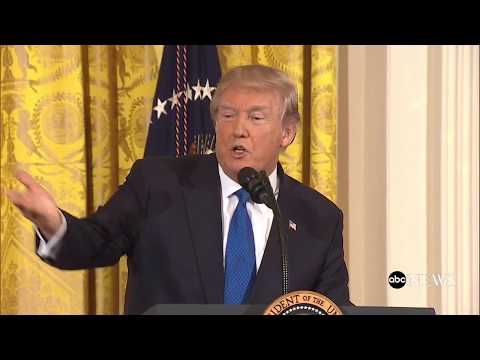President Donald Trump meets with U.S. mayors about infrastructure | ABC News