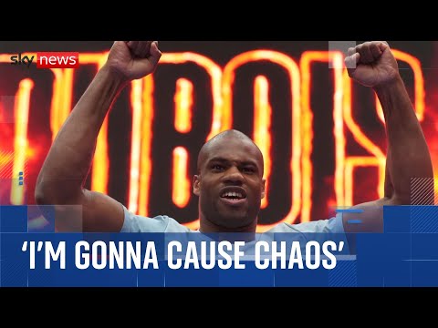 Daniel Dubois 'ready to cause chaos in the ring' in Usyk fight