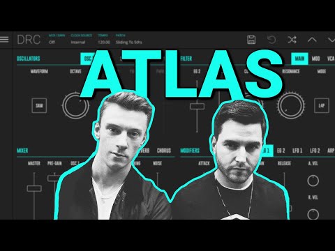 How to make the sounds from Bicep 'Atlas' with DRC