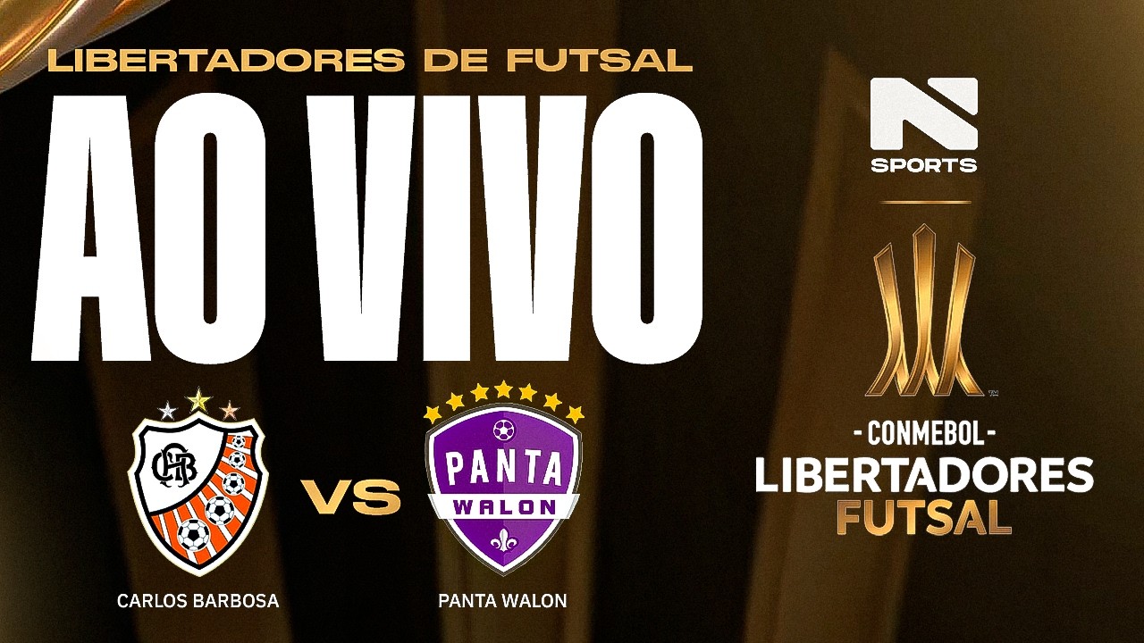 🔴 AO VIVO E COM IMAGENS | CARLOS BARBOSA X PANTA WALON (PER)| QUARTAS DE FINAL | LIBERTADORES FUTSAL