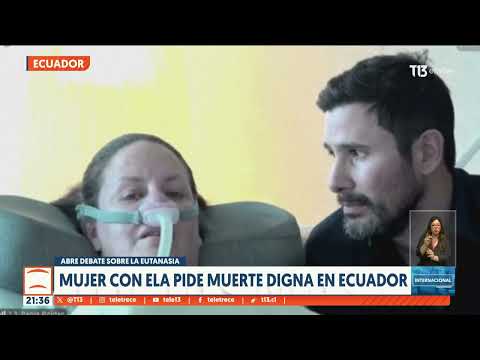 Mujer con ELA pide muerte digna en Ecuador
