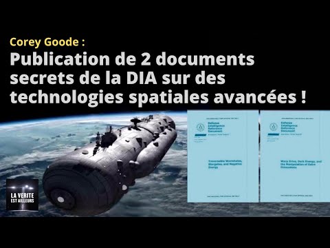nouvel ordre mondial | Un scientifique confirme les documents divulgués par Corey Goode sur des technologies avancées !