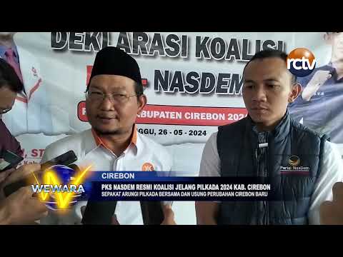 PKS Nasdem Resmi Koalisi Jelang Pilkada 2024 Kab Cirebon
