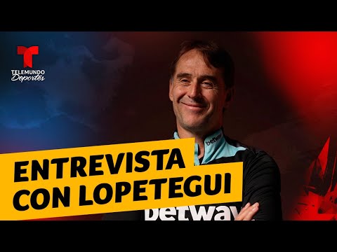 Exclusiva con Julen Lopetegui: “Espero ver la mejor versión de Edson Álvarez” | Telemundo Deportes