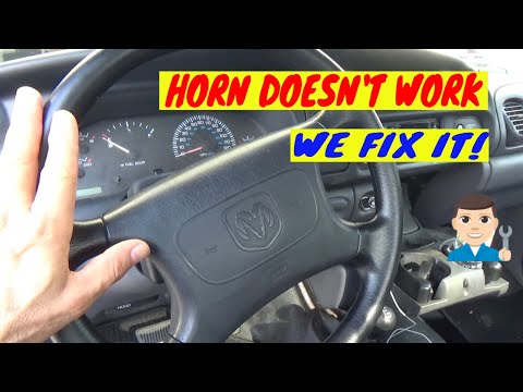 Dodge Truck Horn Doesn't Honk - Test and Fix