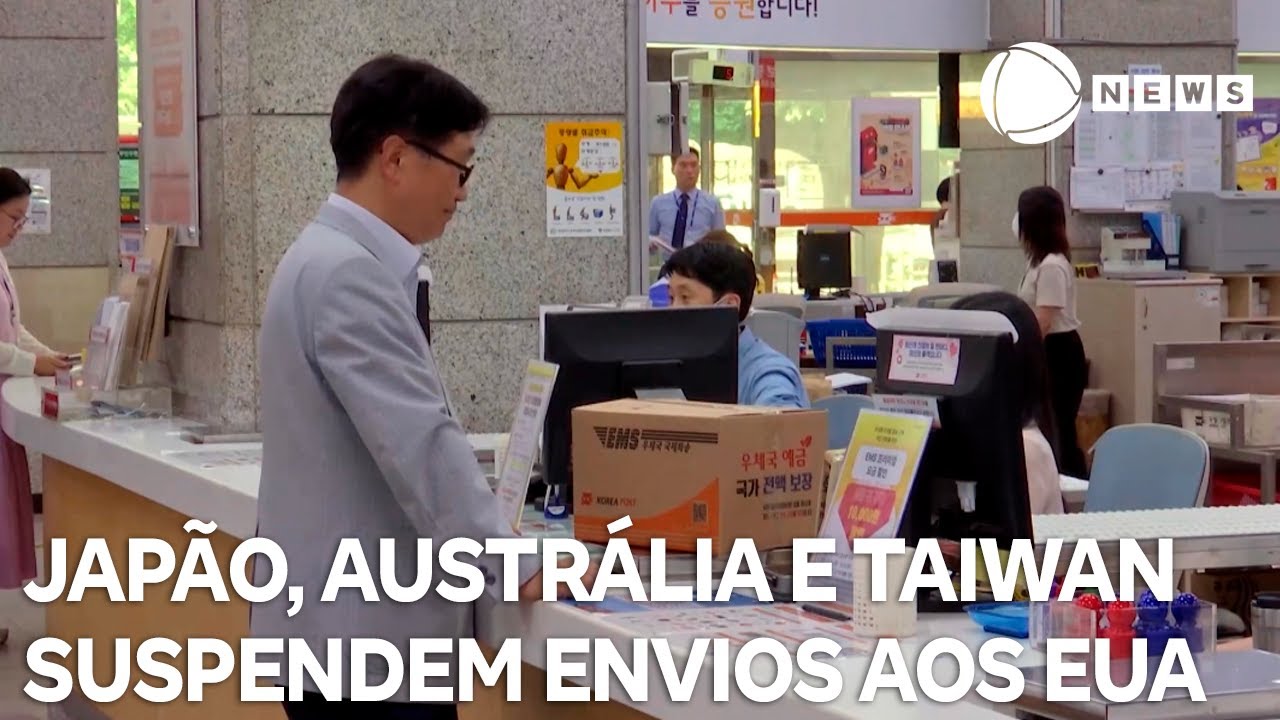 Japão, Austrália e Taiwan suspendem entregas aos EUA