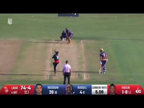 MLC: Andre Russell  Player of the Match performance for LA Knight Riders vs Washington Freedom!