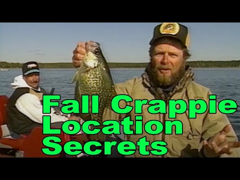 In-Fisherman Classics: Location Secrets for Fall Crappies