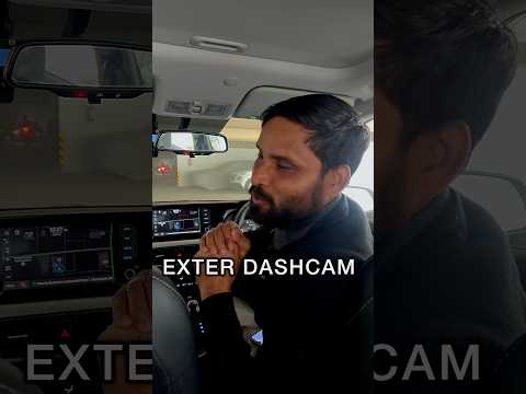 Hyundai Exter Dashcam - a game-changer on the road! 🔥 Feeling super safe with its amazing features