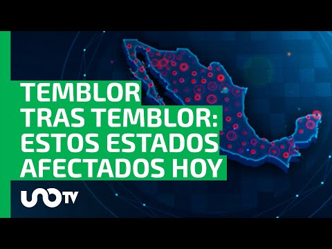 Reportan sismos de hasta 4.8 en varios estados