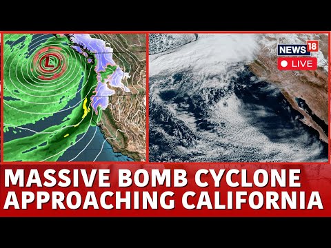 Bomb Cyclone LIVE| California Ready For ‘Bomb Cyclone’ That Will Unleash 8 Trillion Gallons Of Water