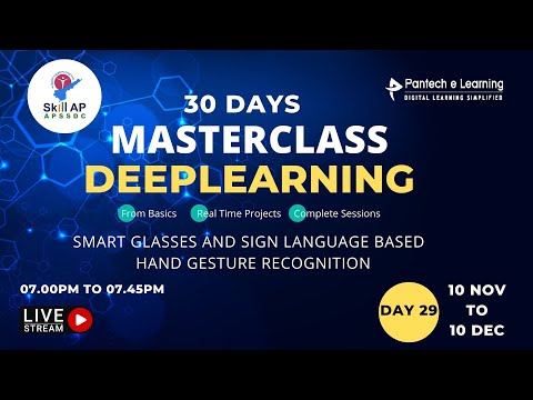 Day - 29  Smart Glasses and sign Language Based Hand Gesture Recognition