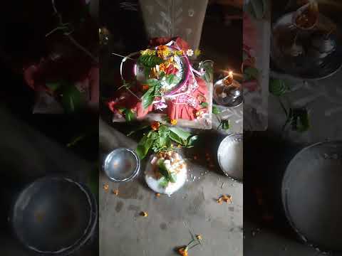 বাড়ির লক্ষ্মী পূজা 🌼🌾🌾❤️#maashakti #krishna #song #loxmi #radgakrishna