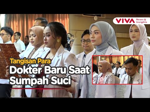 Puluhan Dokter Resmi Berumpah, Siap Mengabdi untuk Indonesia