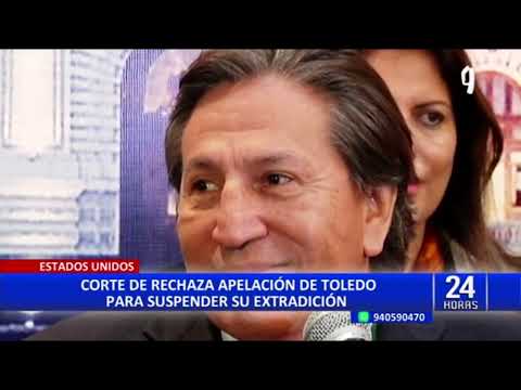 Alejandro Toledo: ordenan detención de expresidente para su extradición