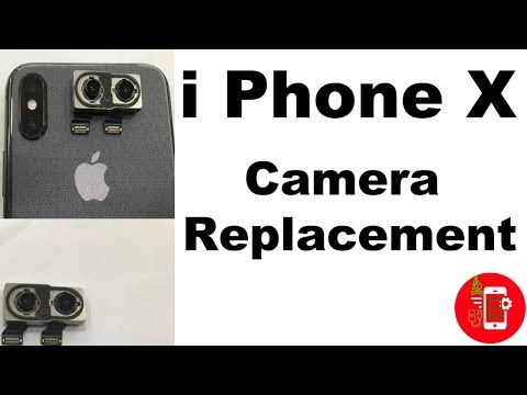 i Phone X rear Camera Replacement