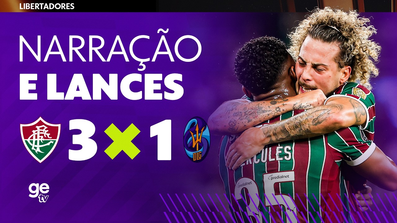 FLUMINENSE X DEPORTIVO LA GUAIRA | NARRAÇÃO AO VIVO E LANCES | LIBERTADORES 2026 | ge tv