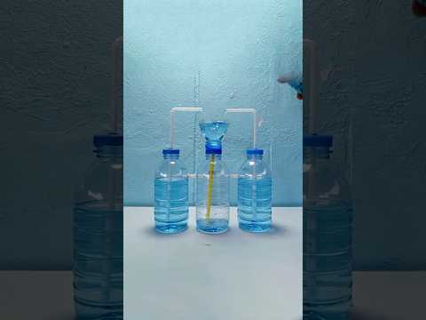 Aminor Channel AutomaticwaterfountainmadefromplasticbottlesNonelectric