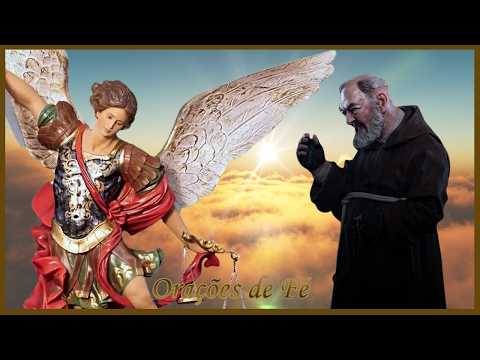 Oração forte e poderosa – São Padre Pio Junto a São Miguel Arcanjo