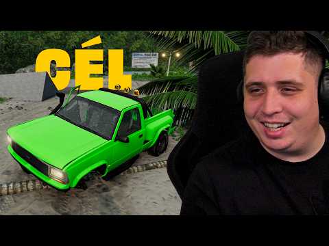 PONT A CÉL ELŐTT TÖRTÉNIK ILYEN?!?!?!🚗BeamNG🚗JátékPÁRBAJ S12E09